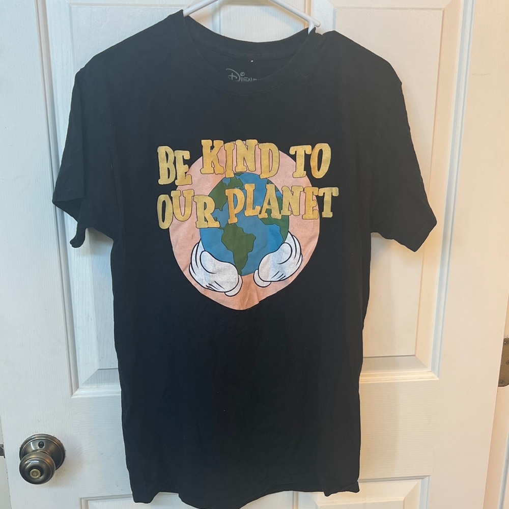 Disney Black 'Be Kind to Our Planet' Graphic Tee